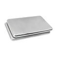 thumbnail image 2 of 2 Pieces Chilled Serving Tray Stainless Steel Appetizer Dish Reusable Cold Plate for Parties and Home, 2 of 9