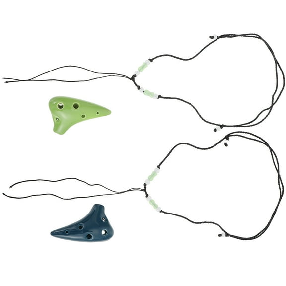 Masteelf  2 Pcs Mini Ocarina Beginners Ocarinas Exquisite Travel Child