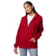 thumbnail image 3 of Sudadera con capucha Hanes con cremallera completa Eco-Smart para hombre Deep Red XXL, 3 of 6
