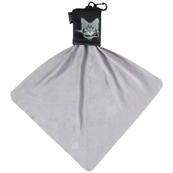 Clean Screen Wizard Microfiber Handy Screen Cleaner Cleaning Cloth, Grey