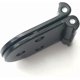 thumbnail image 3 of Flap Hinge, 4Pcs Black Zinc Alloy Folding Flap Hinge Door Flap Hinge Flap Hinge for Cabinet Hardware Accessory, 3 of 5