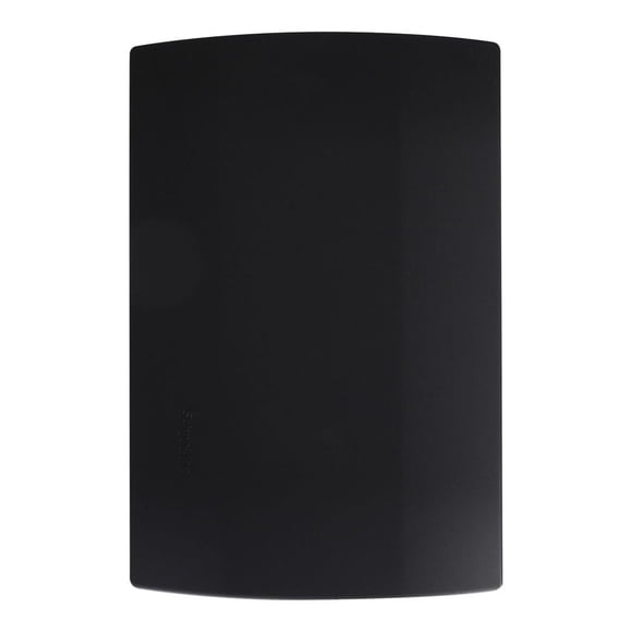 Pack De 2 Placa Ciega Schneider Negro 11X7.4 Cm