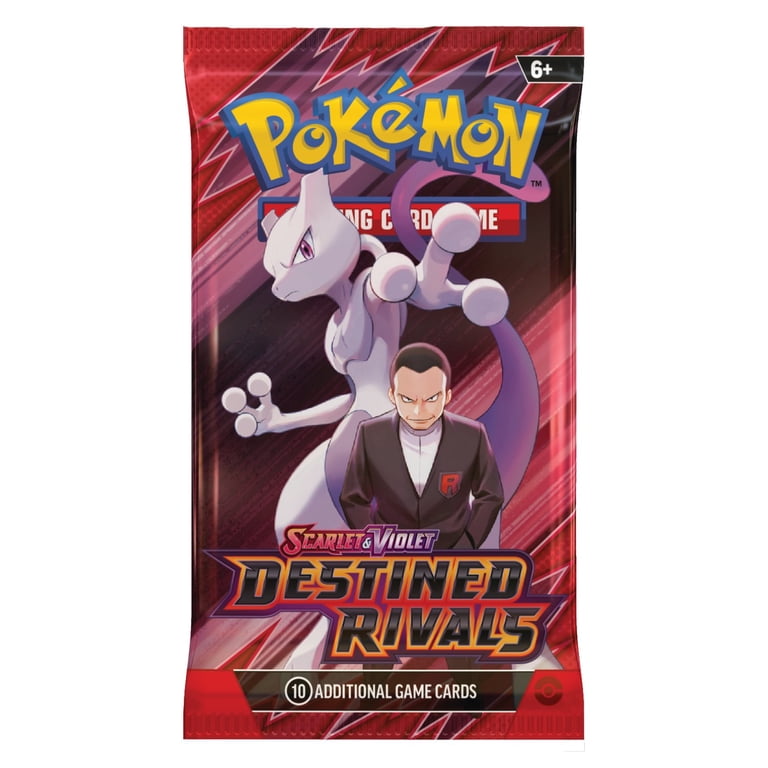 Pokemon SV10 Destined Rivals Art Set 4 Booster Packs - Walmart.com