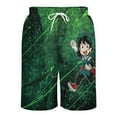 thumbnail image 3 of Deku My Hero Academia Short Sweatpants Summer Daily Cozy Lounge Shorts 3D Printed Beach Shorts Sweatpants With Drawstring And Pockets, 3 of 6