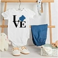 thumbnail image 6 of Love Badge Superhero Cop Police Romper Boys or Girls Infant Baby Brisco Brands NB, 6 of 6