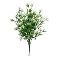 thumbnail image 2 of Artificial Pearl Berry Flower Stem Faux Greenery Bush for Home Wedding Table Centerpiece Garden Decor,White,1 Bundle, 2 of 9