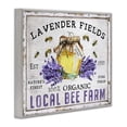 thumbnail image 3 of Stupell Industries French Country Lavender Fields Bee Farm Gray Framed Giclee Art, 20 x 16, by Creatif Belle, 3 of 8