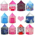 thumbnail image 2 of Portable Foldable Children's Play Castle Tent Indoor Outdoor Children's Playhouse, 2 of 9