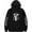 Black, variant on Overlord Merch Albedo Hoodie Unisex Pocket Drawstring Casual Sweatshirt Anime Long Sleeve Pullover