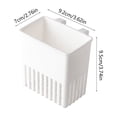 thumbnail image 3 of Hanging Drainage Storage Basket Set Plastic Hanging Organizer Bin For Kitchen Bathroom Sink, 3 of 6