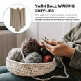 thumbnail image 4 of Shisuyan Light Brown Yarn Winder Tubes Paper For Storage Organization 6Pcs 7X2X2In, 4 of 8
