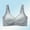 Gray, variant on Women's Seamless Lace Underwear Soft Support Comfortable Breathable Fixed Cup Bra