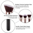 thumbnail image 3 of Dinheiro 3 pcs Makeup Brush Set Foundation Concealers Makeup Brushes,type:style1;, 3 of 5