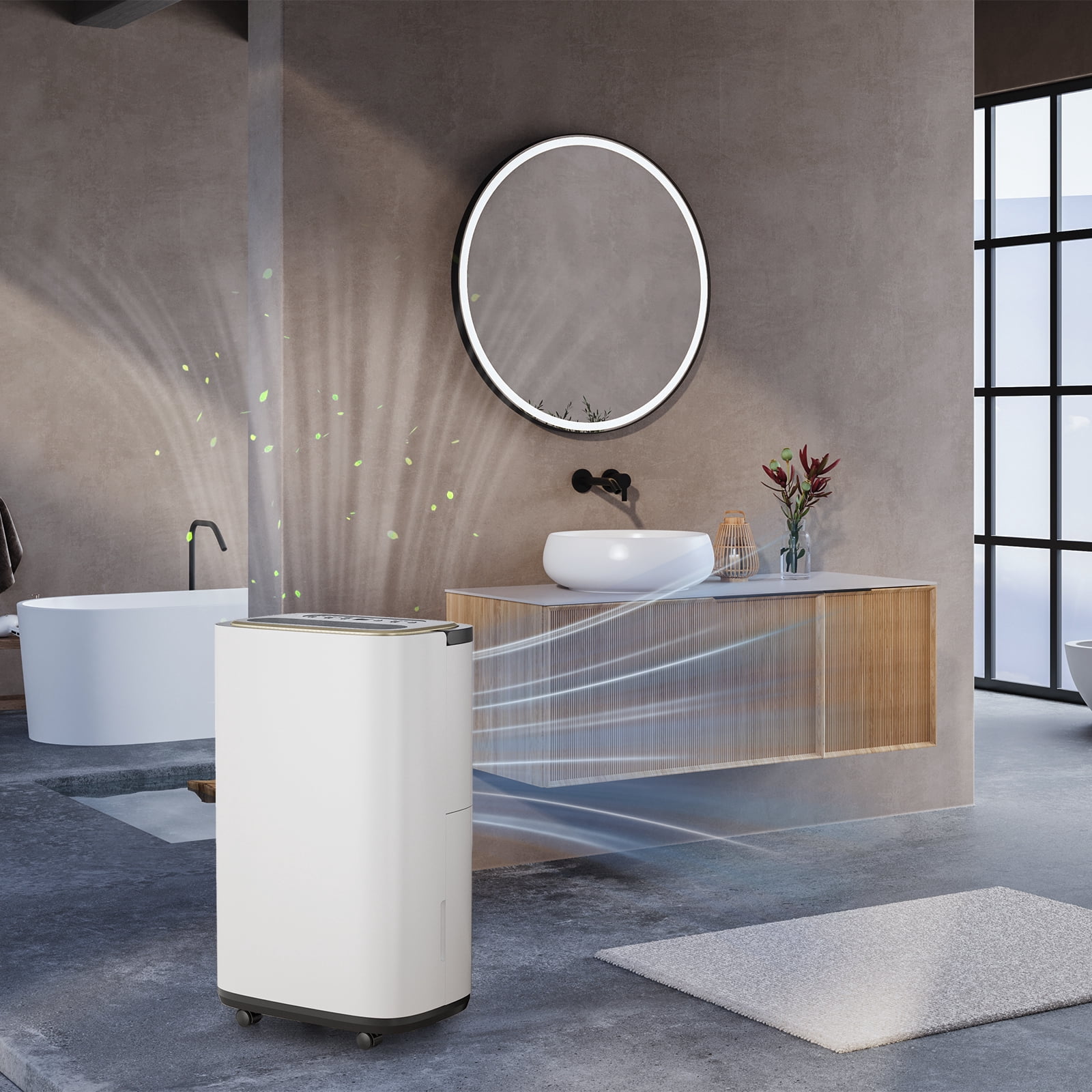 CONCETTA Dehumidifier for Home, 0.53 Gallon (2,000 Sq. Ft) Energy