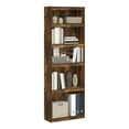thumbnail image 6 of Furinno JAYA Enhanced Home 5-Tier Shelf Bookcase, Amber Pine, 6 of 6