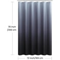 thumbnail image 6 of Extra Wide Fabric Shower Curtain, Blue Ombre Waterproof Around Shower Curtains for Bathroom, Microfiber Cloth Wide Bath Curtains, 108" W x 84" H, 6 of 6