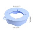 thumbnail image 4 of Silicone Mixing Bowl Protector Splatter Guard, 10 Inch Universal Fit for Stand Mixer Bowls, Reusable Non-Slip Baking Accessory, 4 of 10