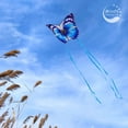 thumbnail image 5 of Mint's Colorful Life Butterfly Kite for Kids & Adults, Easy to Fly (Blue), 5 of 7