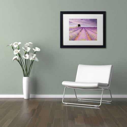 Trademark Fine Art 'Stone House' Canvas Art by Michael Blanchette Photography, White Matte, Black Frame