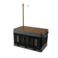 thumbnail image 2 of Bac de Rangement en Plastique, Boîte de Camping Pliable Empilable Bac de Rangement Empilable Fonctionnalité Polyvalente, 2 of 10
