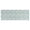 Lightblue Daisy Flower-1, variant on Purple Daisy Flower Wavy Lines Pattern Kitchen Rug Mat,Kitchen Runner Rugs Non Skid Washable,Decorative Kitchen Floor Mats for Kitchen,Sink,Laundry,17"X47"