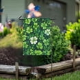thumbnail image 5 of Ryvnso Clover Pattern Garden Flag 28x40 Inch Double Sided Seasonal Yard Decoration, 5 of 6
