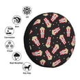thumbnail image 4 of Fotbe Popcorn Funda de Llanta de Repuesto con Estampado, Engrosada, Ajuste Universal para Jeep, Remolque, RV, SUV, Camión-15 inch, 4 of 6
