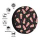thumbnail image 4 of Fotbe Popcorn Funda de Llanta de Repuesto con Estampado, Engrosada, Ajuste Universal para Jeep, Remolque, RV, SUV, Camión-14 inch, 4 of 6