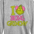 thumbnail image 3 of The Grinch - I Love Being Grinchy - Toddler & Youth Long Sleeve Graphic T-Shirt, 3 of 5