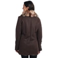 thumbnail image 2 of Cripple Creek Western Jacket Womens Faux Fox Fur M Pinecone CR16344, 2 of 2