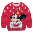 thumbnail image 2 of Ropa de abrigo para niños, sudaderas con capucha de dibujos animados de Mickey Minnie Mouse de Disney para niños y niñas, ropa de bebé, ropa estampada para niños, ropa de calle 4T Gao Jinjia LED, 2 of 2