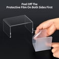 thumbnail image 3 of FrostHike Acrylic Display Risers Stand 2 Sets.3 Steps Clear Riser Shelf Showcase for Amiibo Funko POP Figures -3"x3"x4", 3 of 5