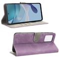 thumbnail image 6 of SaniMore for Motorola Moto G 5G 2023 Premium PU Leather Case, [RFID Blocking] Card Holder Magnetic Wallet Folio Cover for Moto G 5G with Practical Bracket + Detachable Wrist Strap, Purple, 6 of 8