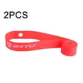 thumbnail image 1 of GLFILL ZTTO 2Pcs Bicycle Bike Inner Tube Pad Rim Tire Liner Cushion Rim Strip Tape Prevent Tire From Puncturing By Glass Durable Red 20 Inch, 1 of 9