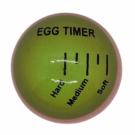 Handy Housewares Egg-Perfect Color Changing Egg Timer - Changes Color As The Egg Cooks, Soft and Hard Boiled Eggs Cooked Perfectly Every Time