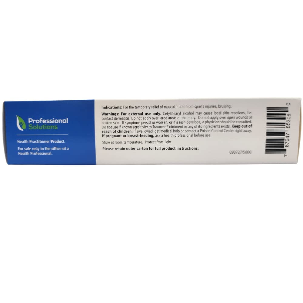 MediNatura Traumeel Ointment Topical Pain Relief - Arthritis Injury or Exercise Related Pain & Soreness Arnica + 13 Active Ingredients - 3.53 oz