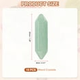 thumbnail image 2 of Uxcell Wand Crystals Stone, 10 Pcs Natural Crystal Polished Love Gemstone Rose Quartz Pocket Bulk Set Balancing Meditation Gifts, Green Aventurine, 2 of 6