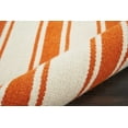thumbnail image 6 of Nourison Solano Striped Ivory/Orange 2'3" x 8' Area Rug, (2x8), 6 of 6