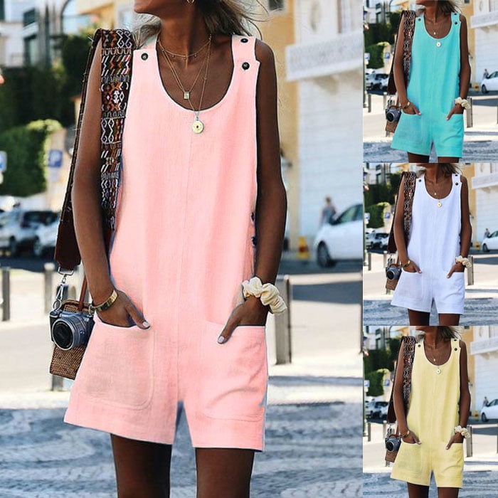 casual cotton jumpsuit