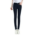 thumbnail image 2 of UFOUND Maternity Women High Rise Fashion Pants Classic Solid Color Ankle Length Jeans Casual Regular Tight Fitting Jeans, 2 of 4