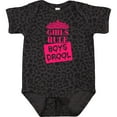 thumbnail image 3 of Inktastic Girls Rule, Boys Drool Girls Baby Bodysuit, 3 of 5