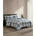 thumbnail image 2 of Eddie Bauer Alder Plaid Reversible 3 Piece Comforter Set, King Blue/Grey, 2 of 14