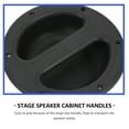 thumbnail image 3 of 5pcs Stage Speaker Cabinet Handle Round-shape Recessed Speaker Handles Accessory, 3 of 8