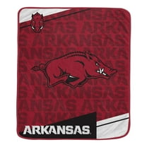 50x60 inch Ultra Soft Tailgate Throw Team Color ARKANSAS