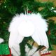 thumbnail image 1 of Adornos de Navidad en blanco para sublimación, almacén de EE. UU., China, adorno de sublimación de ala de Ángel blanco, adorno de plumas en blanco, 1 of 4