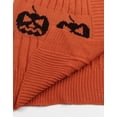 thumbnail image 5 of Halloween Day Cardigan Sweaters for Women V-Neck Open Front Cardigan Pumpkin Ghost Printed Mid-Length Cardigans Shermie, 5 of 6