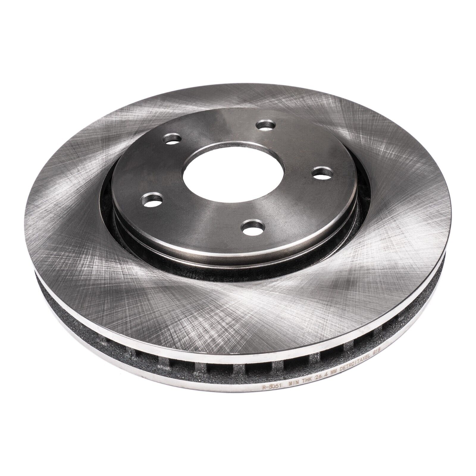Detroit Axle - 5 Lug 12.40 " inch Front Disc Brake Rotors Replacement for 2008-2010 Chevrolet Cobalt HHR
