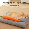 thumbnail image 4 of Calming Carrot Dog Toy, The Mellow Dog Calming Carrot, 29.5 Inch Large Sturdy Plush Multi-squeaks Dog Cat Toys, Dog Chew Toys Interactive Dog Toys Dog Toys (Small*2), 4 of 9