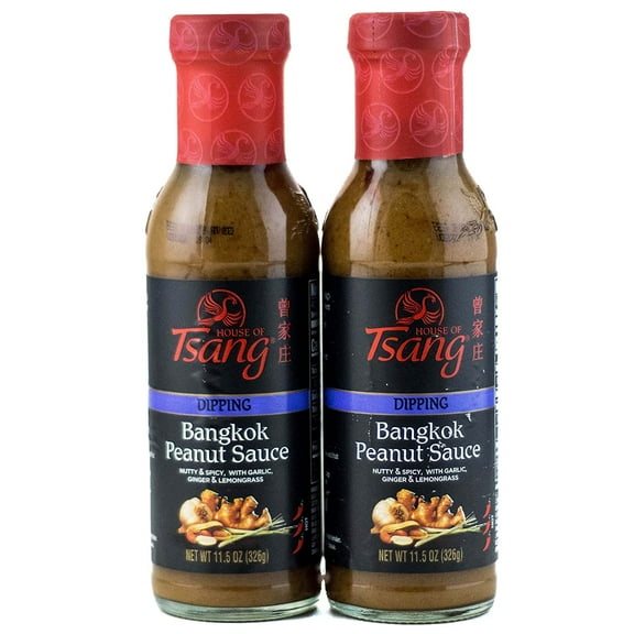 House Of Tsang Dipping Sauce Bangkok Peanut - 11.5 oz Pack of 2