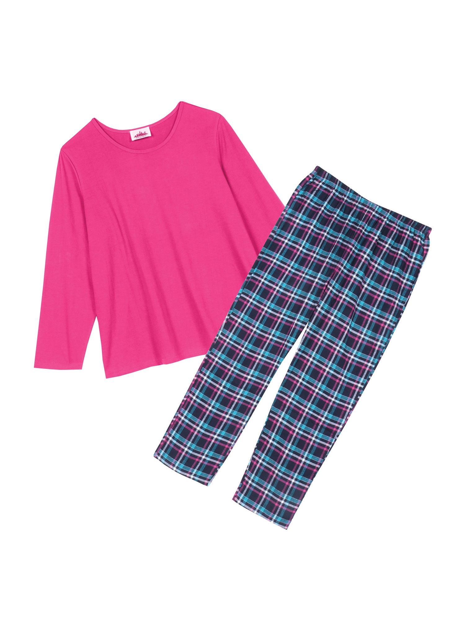 women's flannel pajama tops
